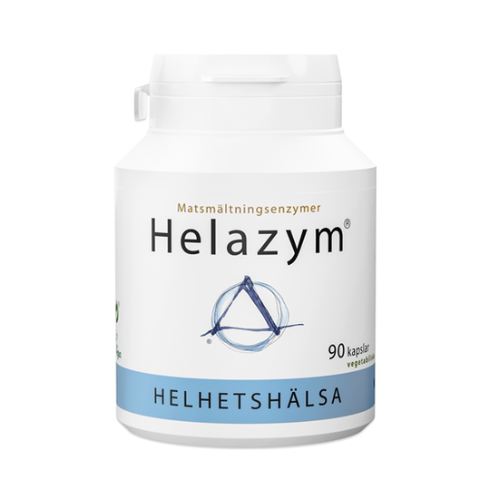 Helhetshälsa Helazym Enzymtillskott 90 kapslar