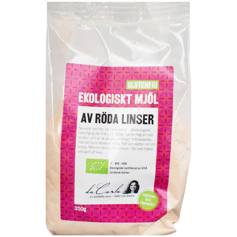 Eko Mjöl Röda Linser - 34% rabatt