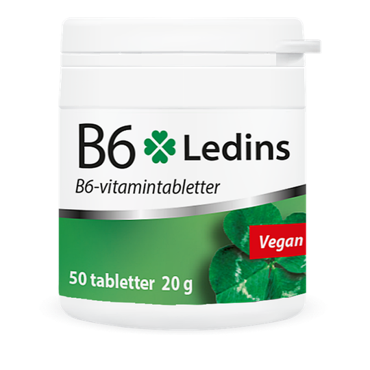 Ledins B6 Vitamin 25mg, 50 tabletter