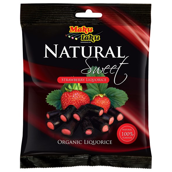 Makulaku Sötlakrits Jordgubb, 80 g