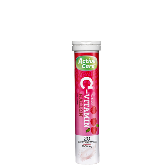 Active Care C-Vitamin Hallon, 20 Brustabletter