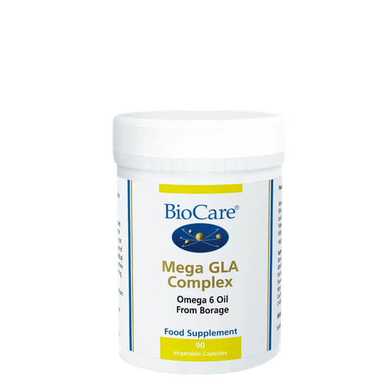 BioCare Mega GLA Complex (Omega-6 Fatty Acids), 90 kapslar