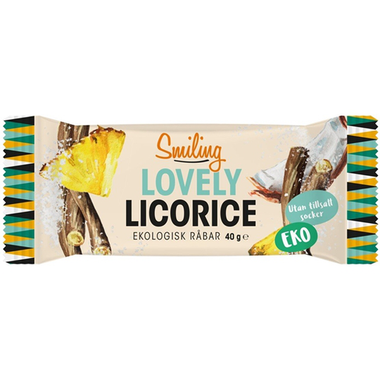 Smiling Lovely Licorice Bar 40 g
