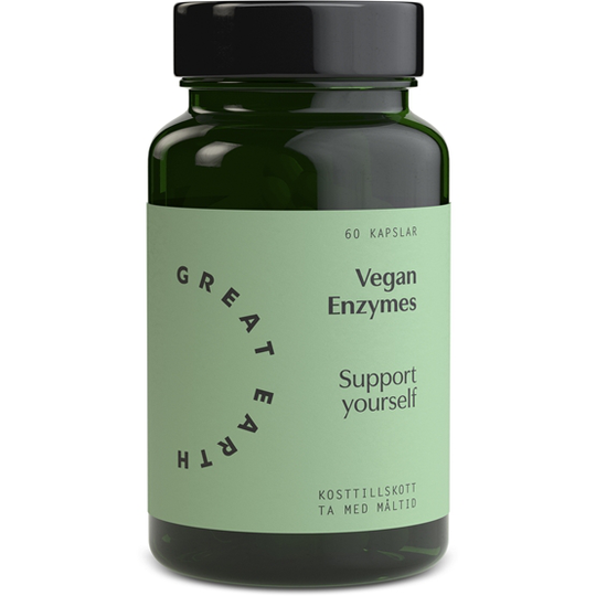 Great Earth Vegan Enzymes 60 kapslar