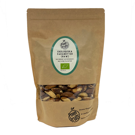Powerfruits Ekologiska Paranötter RAW 500 g