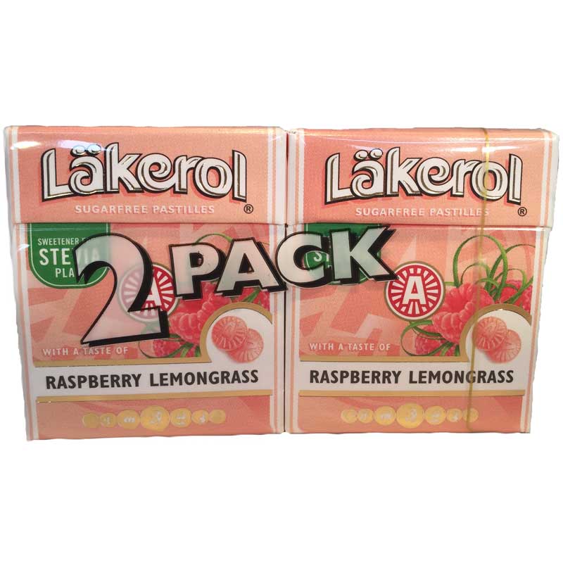 Läkerol Ras & Lemongrass 2-Pack - 41% rabatt