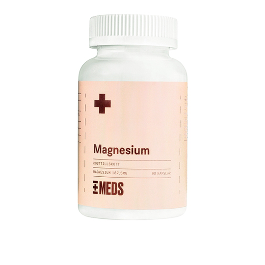 MEDS Magnesium 187,5 mg 90 kapslar