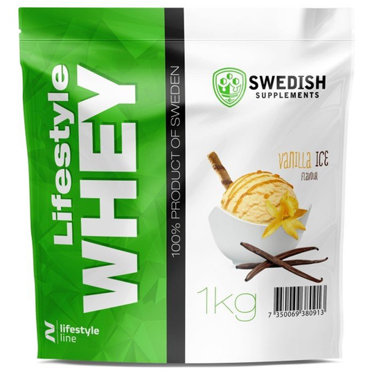 Swedish Supplements Lifestyle Whey Protein - Vanilla Ice 1000 g