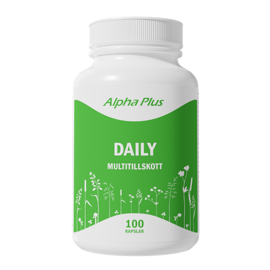 Alpha Plus Daily Multitillskott 100 kapslar