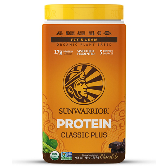 Sunwarrior Protein Classic Plus 750 g Choklad