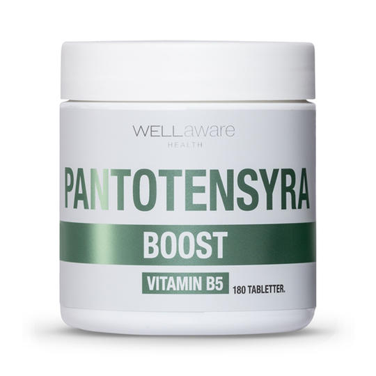WellAware Health B5 Pantontensyra 180 tabletter