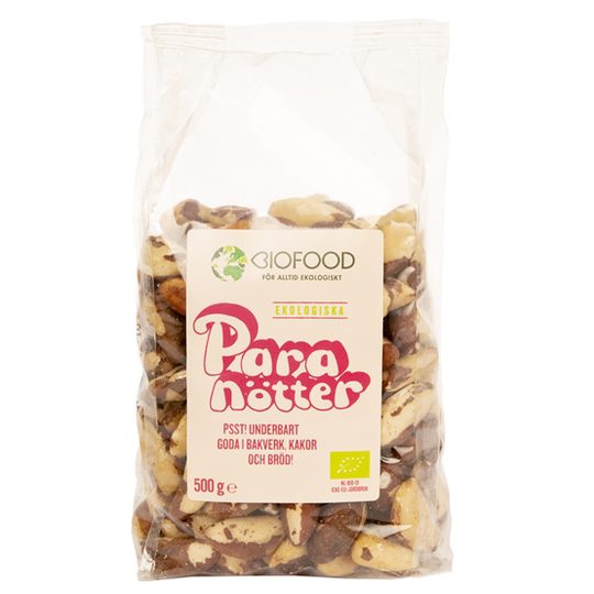 Biofood Ekologiska Paranötter 500 g