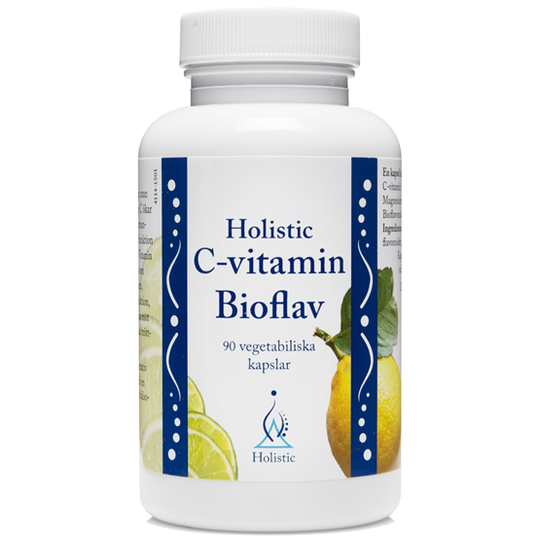 Holistic C-vitamin Bioflav 90 kapslar
