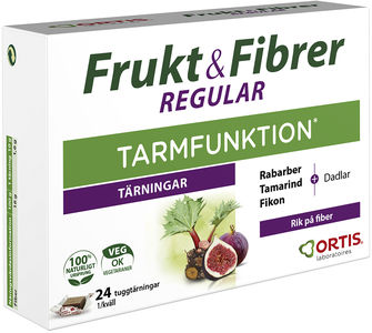 Frukt & Fibrer Frukttärning 24 st