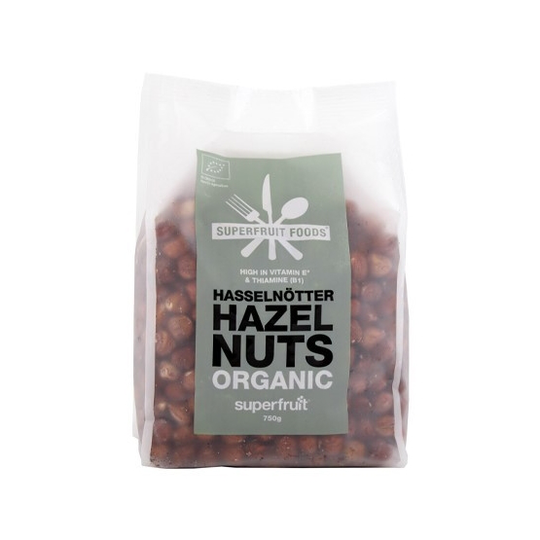 Superfruit Foods Hasselnötter 750 g