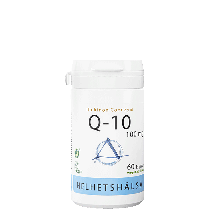 Q10, 100 mg, 60 kapslar