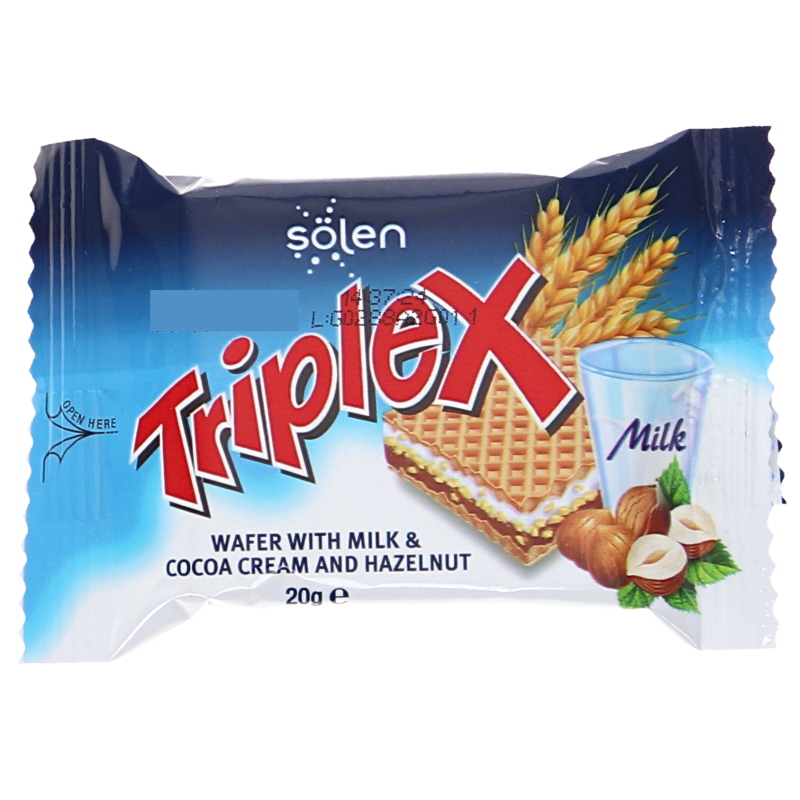 Wafer Hasselnöt- och Mjölkkrämsfyllning - 20% rabatt