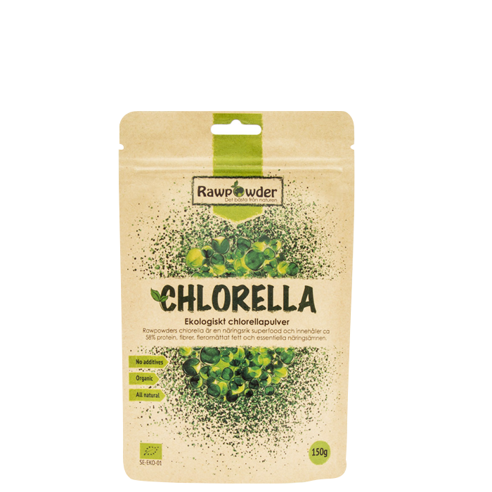 Chlorellapulver EKO, 150 g