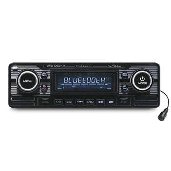 Caliber Bilstereo / Retro look / Black RMD120BTB