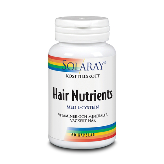 Solaray Hair Nutrients 60 kapslar