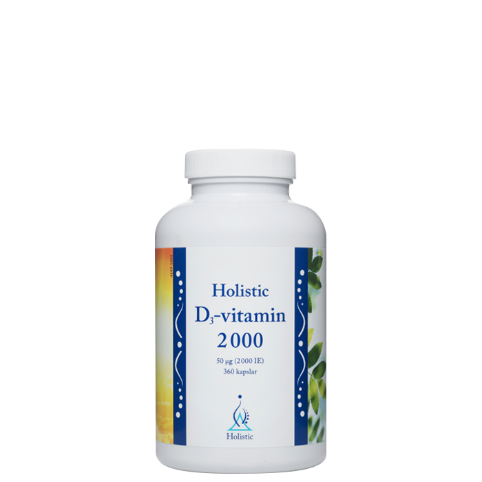 D3-vitamin 2000IE, 360 kapslar