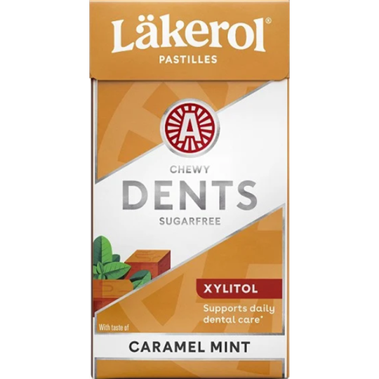 Läkerol Dents Caramel Mint 36 g