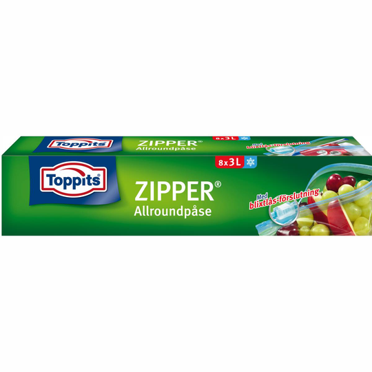 Toppits: ZIPPER 3L 12st DFP