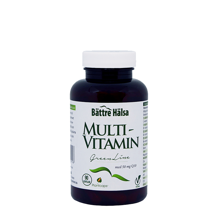 Multivitamin Green Line, 90 kapslar