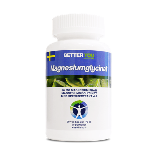 Better You Magnesiumglycinat 90 kapslar