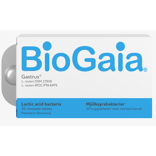 BioGaia Gastrus 30 tuggtabletter
