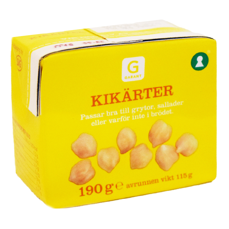 Kikärtor 190g - 49% rabatt