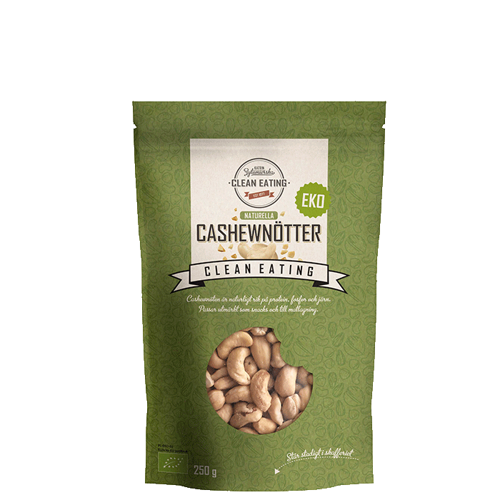 Ekologiska Cashewnötter, 250 g