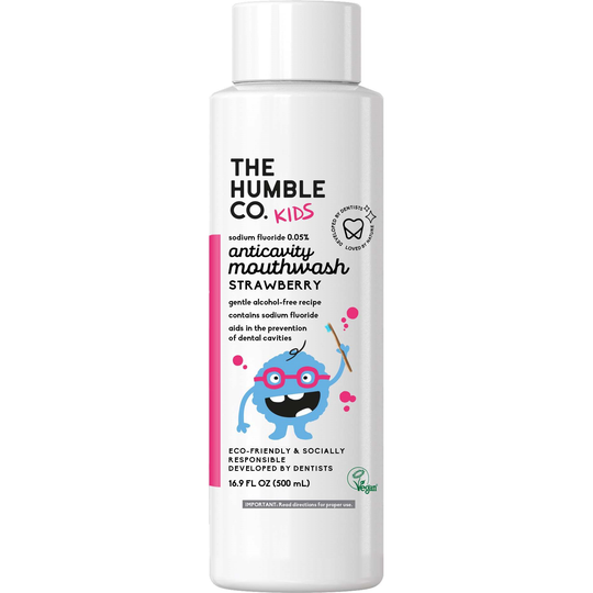 The Humble Co. Humble Natural Mouthwash Kids Strawberry