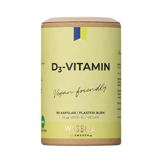 Wissla of Sweden Wissla Vegansk D3 90 kapslar