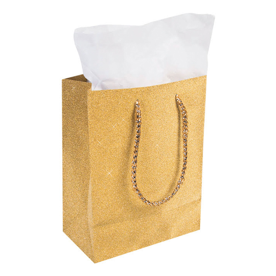 Presentpåse Guld - 1-pack