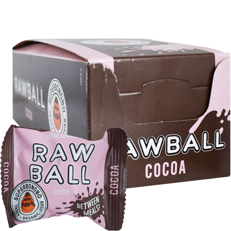 Eko Hel Låda Rawballs "Cocoa" 8 x 22g - 59% rabatt