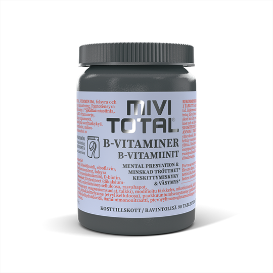 Mivitotal B-Vitaminer 90 tabletter