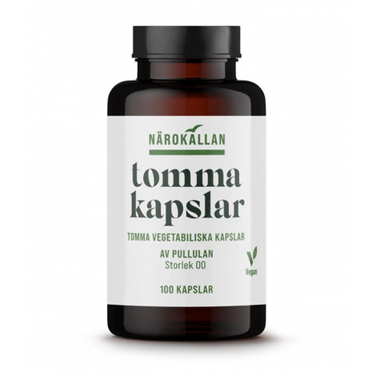 Närokällan Tomma kapslar 100 kapslar