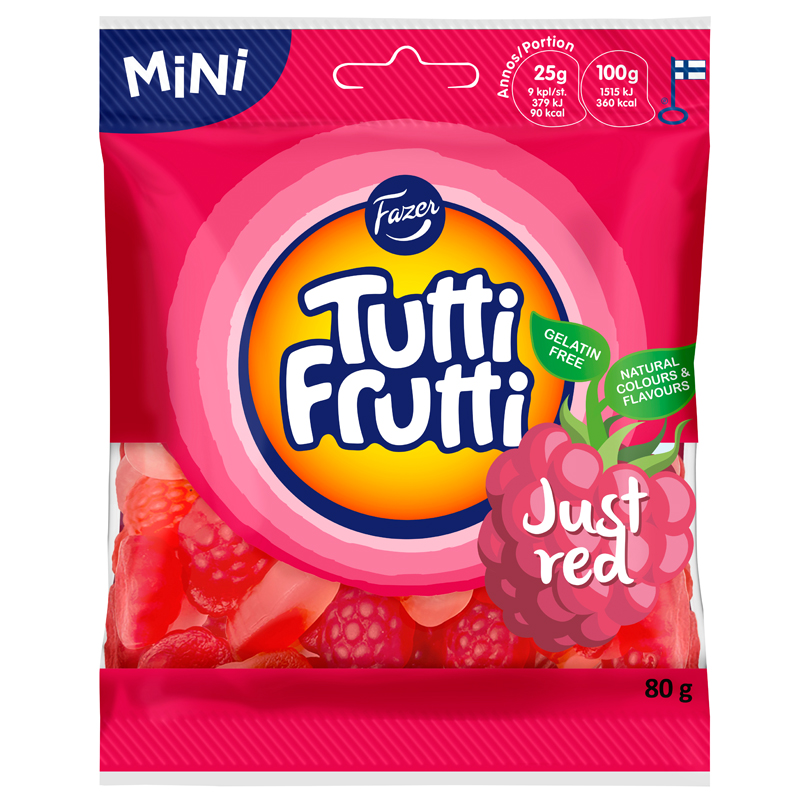 Tutti Frutti Just Red - 16% rabatt