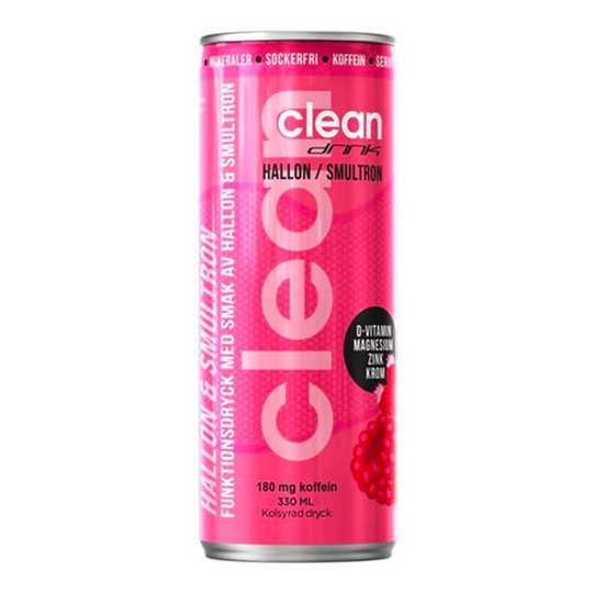 Clean Drink Hallon/Smultron - 1-pack
