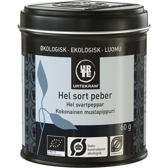 Urtekram Hel svartpeppar Eko 60 g