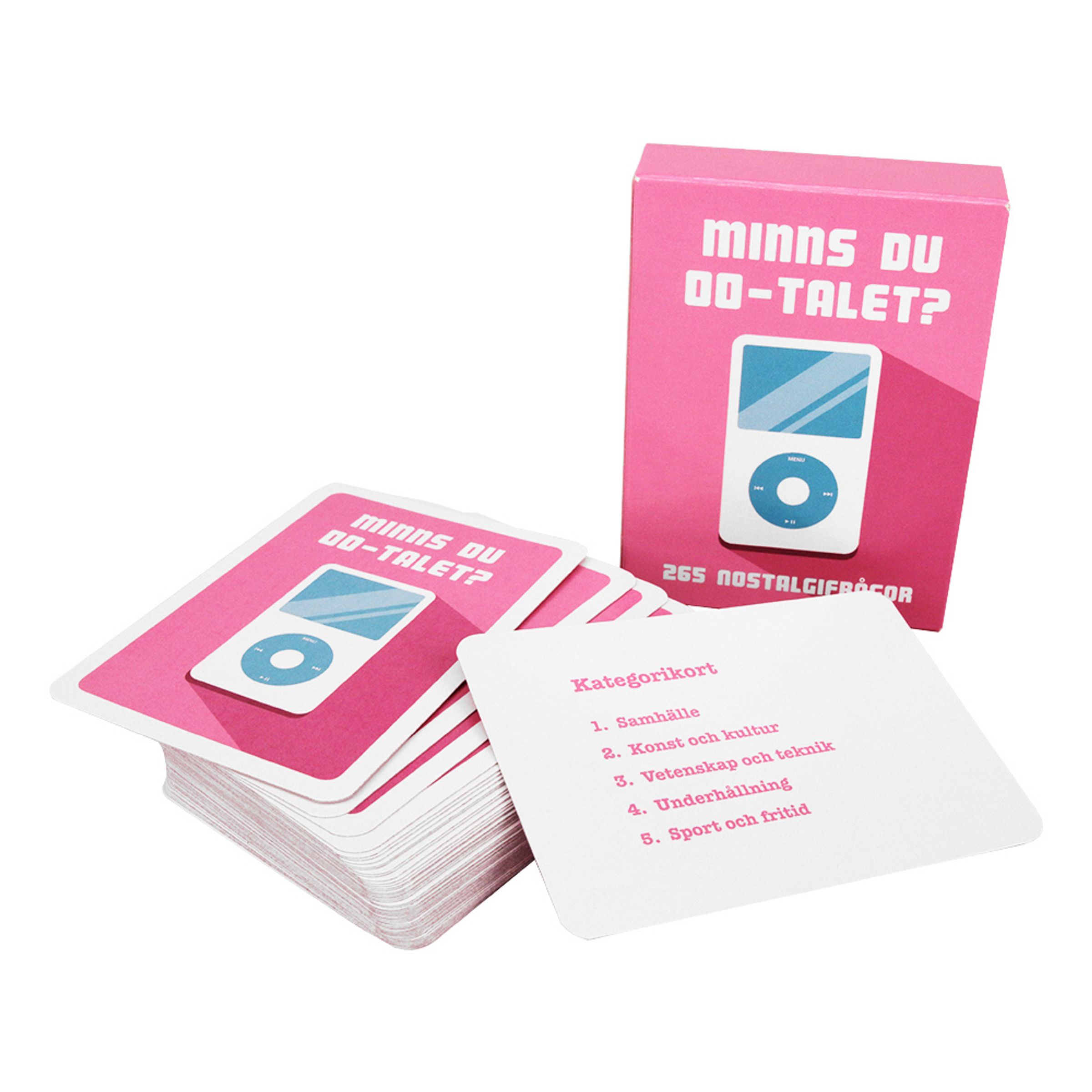 Minns du 00-talet? Frågespel