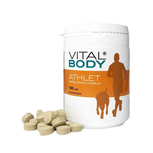 Svenska Djurapoteket VitalBody Athlet Grönläppad Mussla 180 st