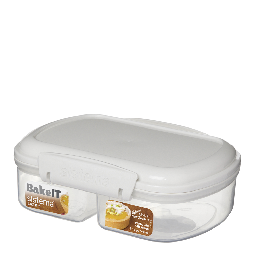Sistema - Bake It Split Förvaringslåda 630 ml