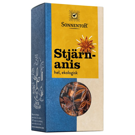 Sonnentor Ekologisk Stjärnanis Hel, 25 g