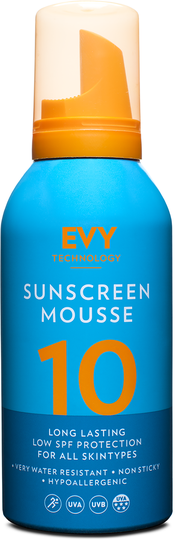 Evy sunscreen mousse SPF 10 150 ml