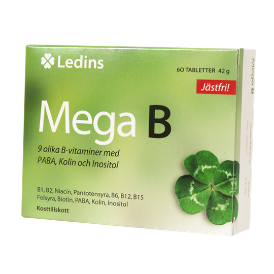 Ledins Mega B 60 tabletter