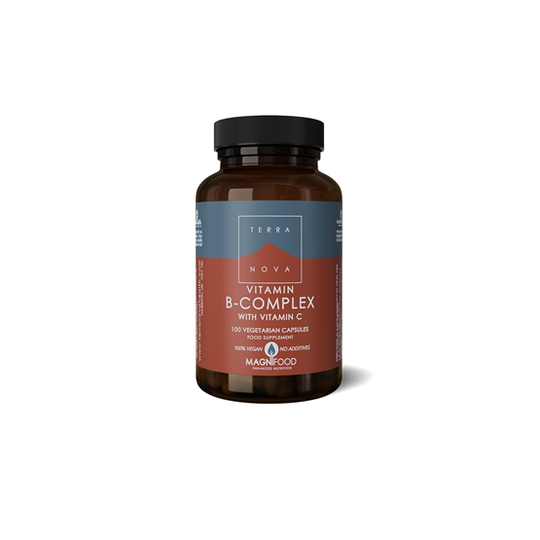 Terranova B-Complex with Vitamin C 100 kapslar