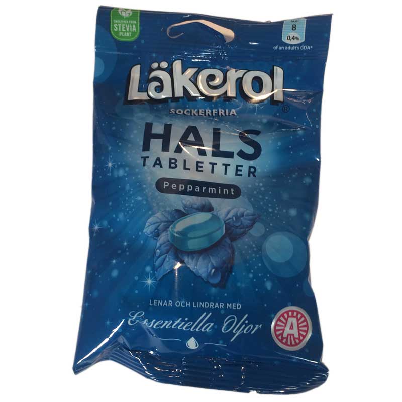 Halstabletter Pepparmint - 66% rabatt