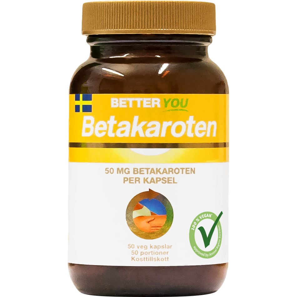 Better You Betakaroten 50mg 50 st